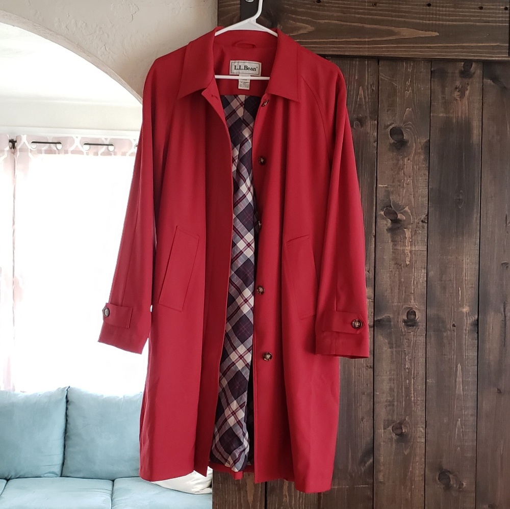 L.L. Bean Water Repellent Coat